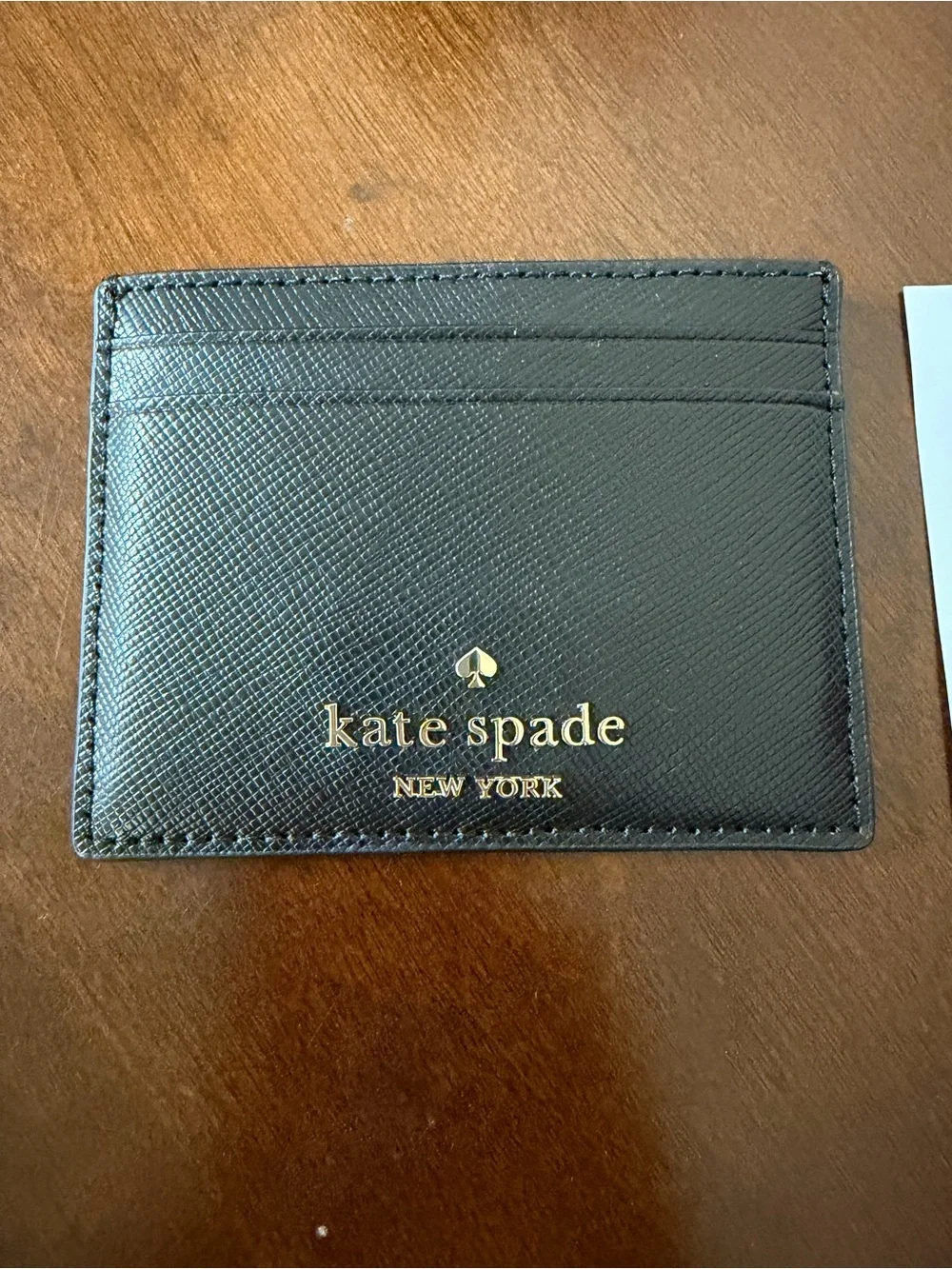 kate spade Black Small Slim Card Holder